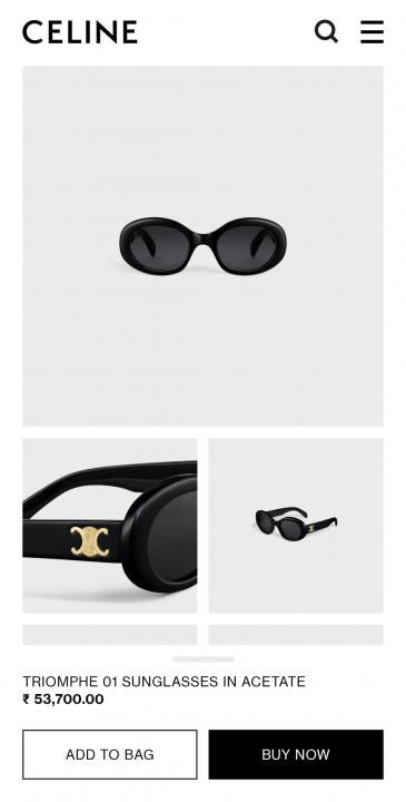 Celinee Exclusive Full Black Primium Sunglasses