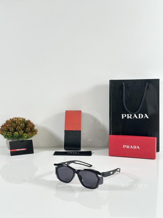Pradaa Sport Classic Full Black Sunglasses